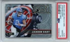 2024 Wild Card QB1 Jaxson Dart RED CROSSHATCH Rookie #'D 8/8 #JD1 PSA 10 POP 1