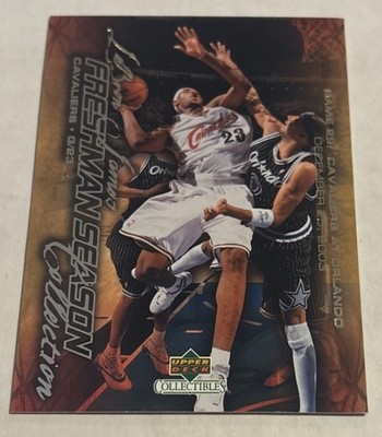 2004 Upper Deck Collectibles LeBron James Freshman Season #30  