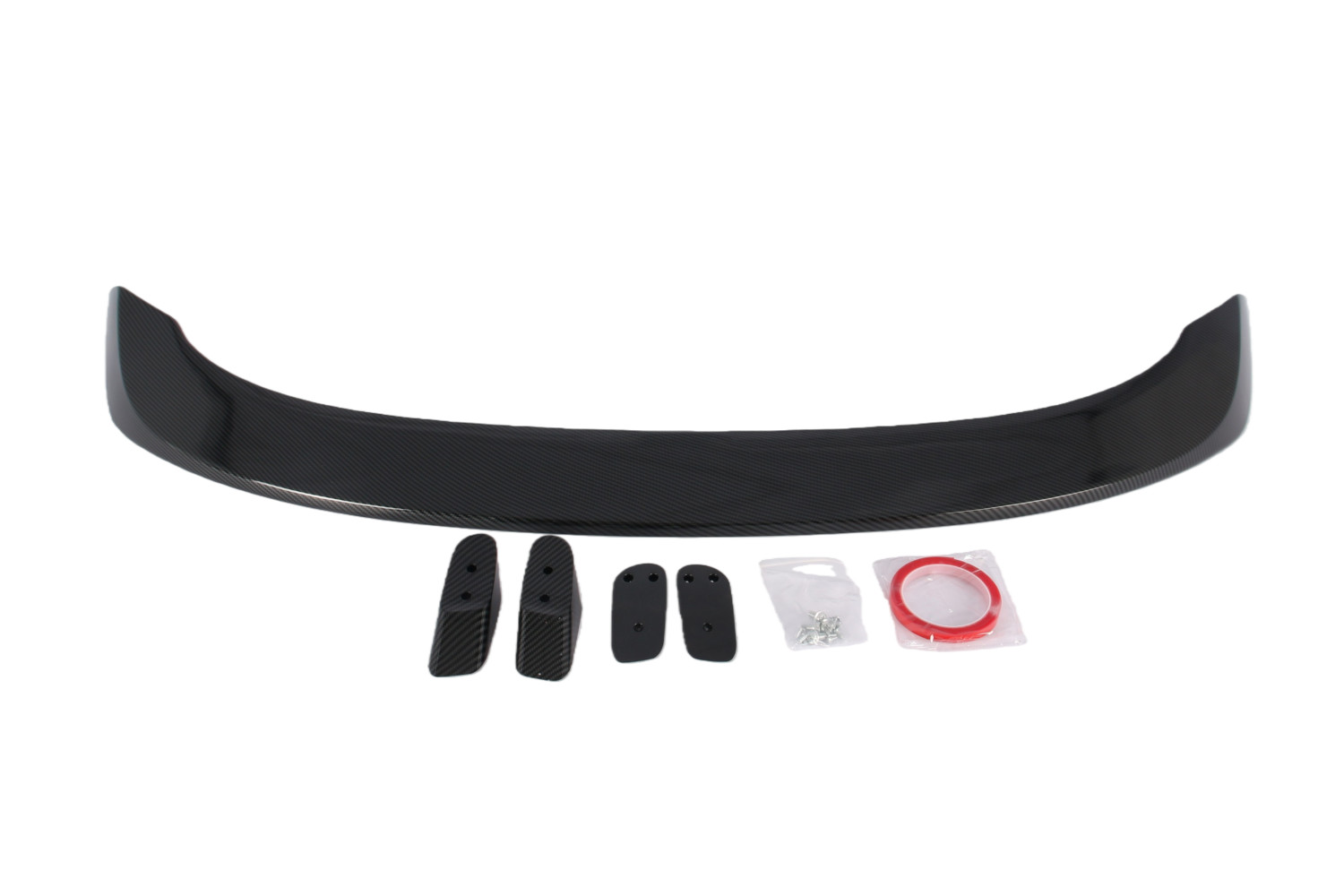 Carbon Fiber Rear Trunk Spoiler Lip Roof Tail Wing For Maserati Quattroporte