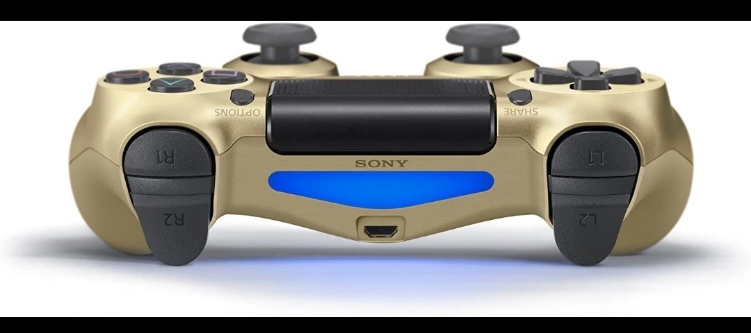 Sony PS4 Controller DualShock 4 Wireless Gold Official