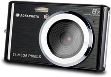 AGFA PHOTO Realishot DC5500 - Compact Digital Camera, 24 MP, 2.4" LCD Screen, 8X