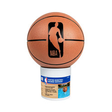 Floating Basketball Swimming Pool and Spa Chlorine Dispenser Featuring Classic N