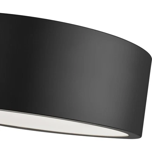 Z-Lite 1017F12-MB-LED Coronado Flush Mount Matte Black - Picture 6 of 8