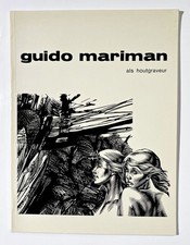 Guido Mariman als houtgraveur 1983