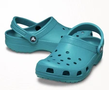 Crocs Classic Clog Turquoise Blue Womens Size 9 Mens 7 Teal limited edition  