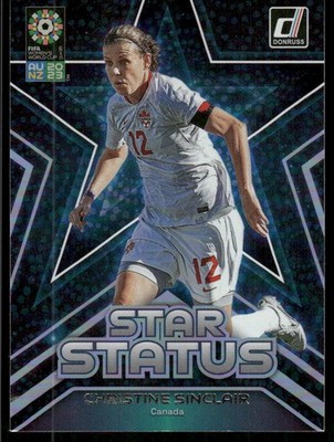 2023 Donruss FIFA Women's World Cup #2 Christine Sinclair Star Status