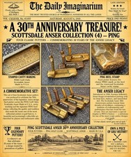 Vintage 4 PING Scottsdale Anser 30th Anniversary Limited Edition Putters RH
