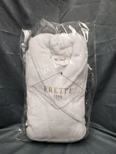 Frette Essential Unito Shawl Collar Bathrobe Cotton White Size XS NEW WITH TAGS!