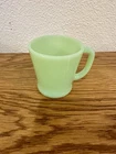 Vintage Fire King Jadeite Green “D” Handle Mug Coffee Cup