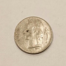 1959 Belgium 1 Franc - Beautiful Coin - #B-096