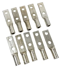 10 Penn-Union HBBLU 4/0D-TN 2Hole Copper Compression Lug Connector 4/0AWG NEW