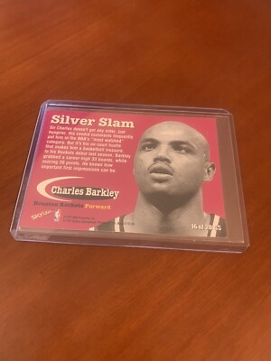 Charles Barkley 1997-98 Skybox Metal Universe Silver Slam #16 (NM 