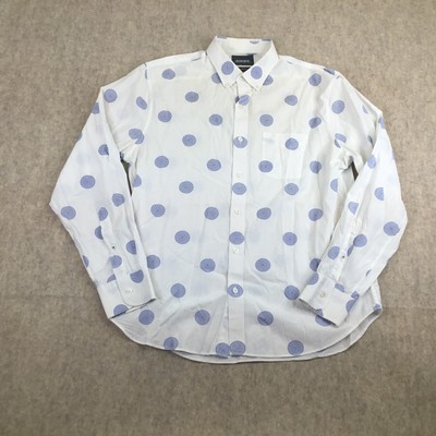 Bonobos Standard Fit Shirt Mens Large Multicolor Geometric Button Down LS Cotton