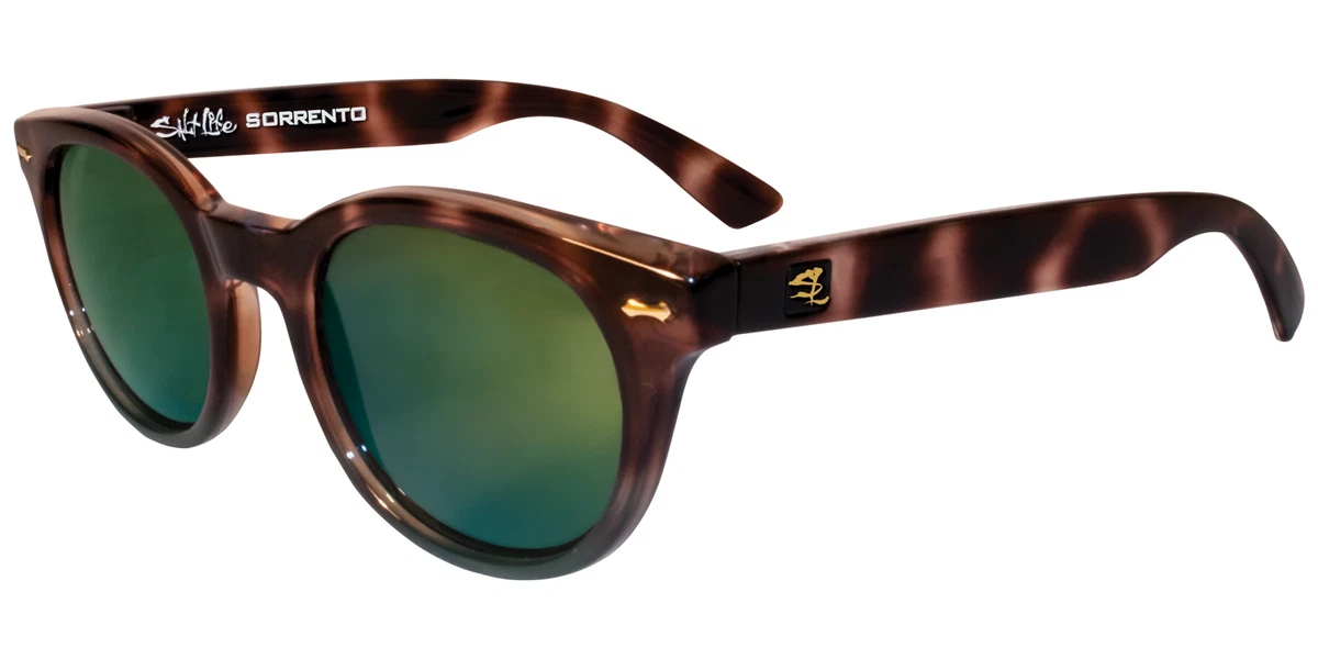 Salt Life Brown and Yellow Sunglasses Salt Optics Andy Sunglasses in Black – Cedar & Hyde Mercantile main image 2