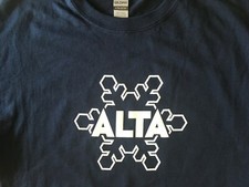 Camiseta Alta Ski Mountain Serigrafiada 6 OZ.100% Algodón Preencogido Manga S