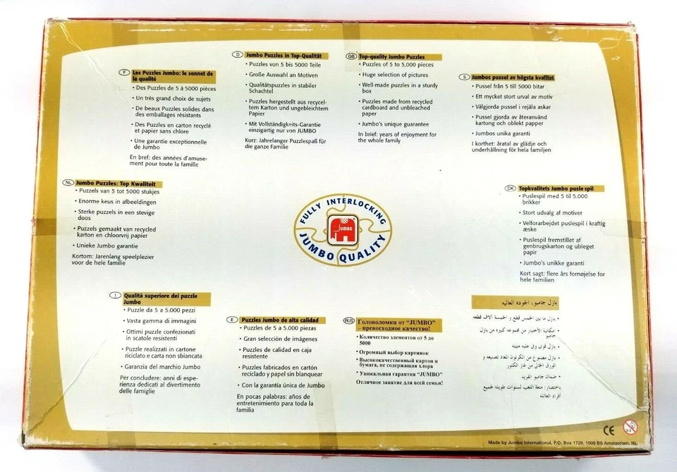 VTG Interior of St Peters Rome Giovani Paolo Panini 2000 pc Puzzle Jumbo 1744 - Image 4 of 4