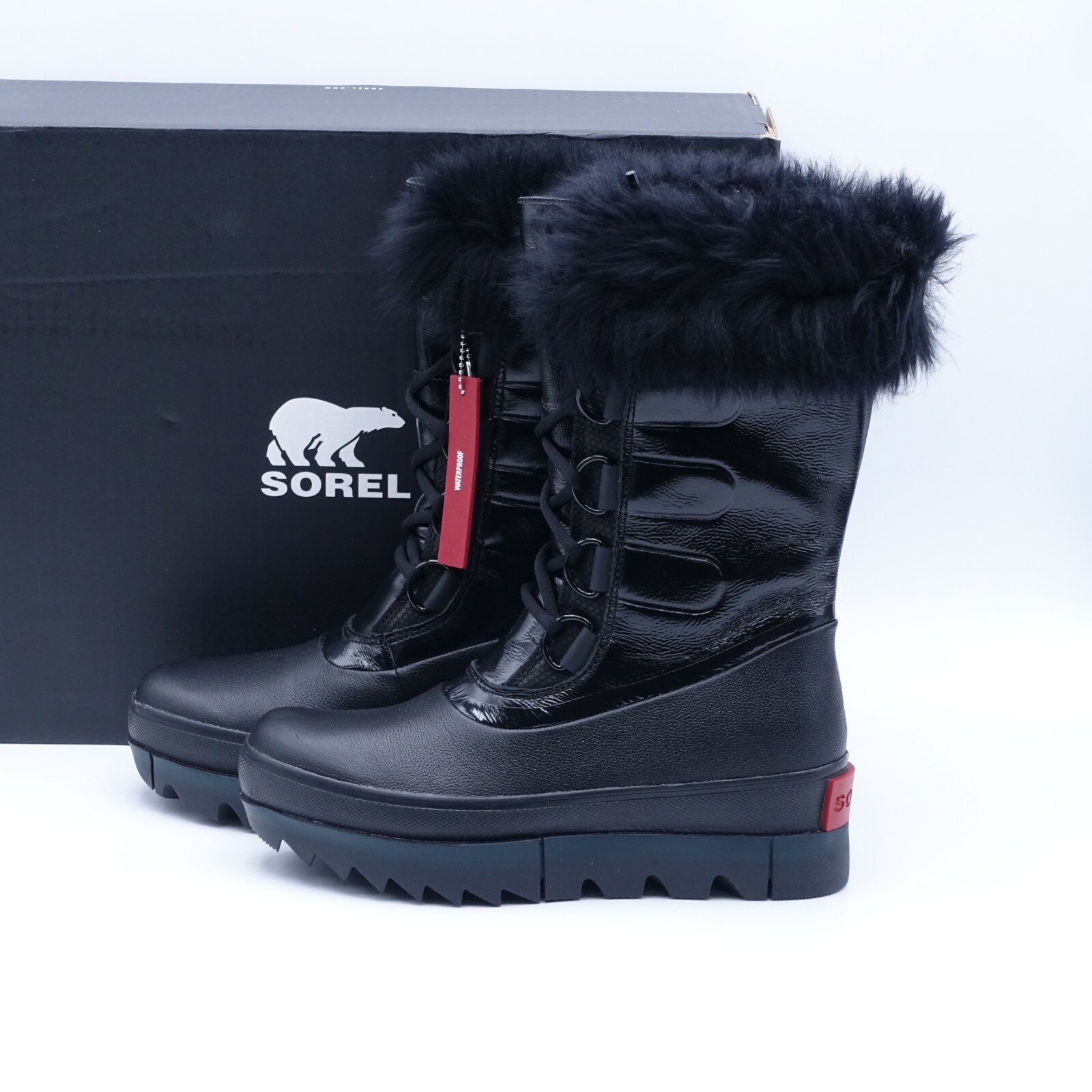 Premium Waterproof Winter Boots Black 