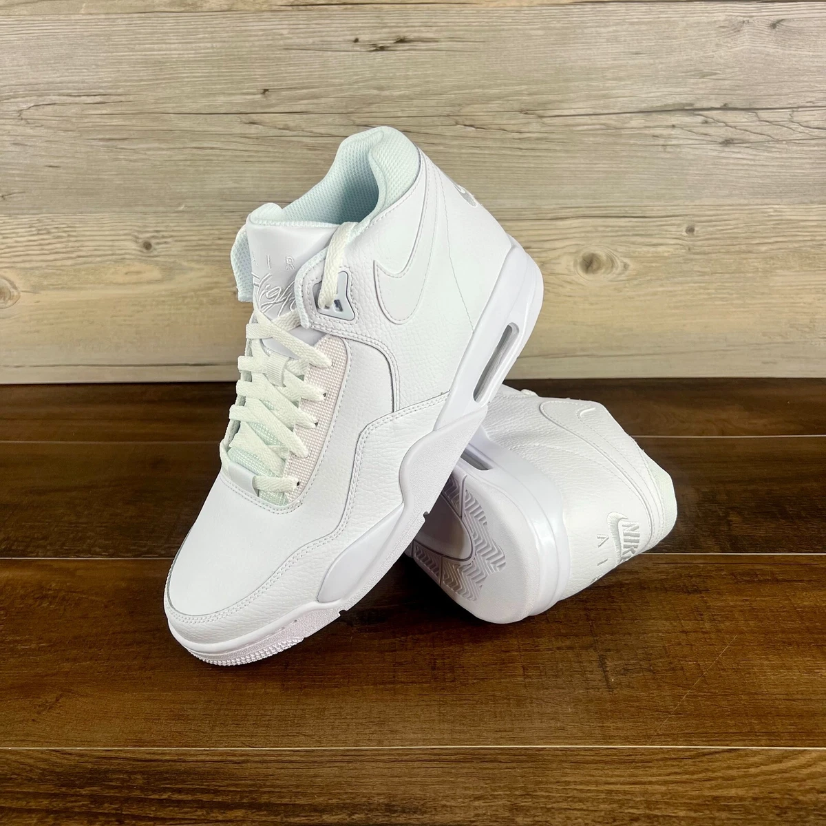 Nike Flight Legacy Triple White for sale | eBay