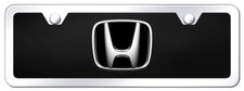 Honda Chrome 3d Logo Mini Kit License Plate Official Licensed