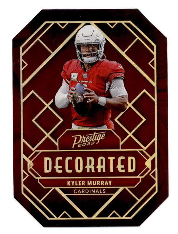 KYLER MURRAY 2023 PANINI PRESTIGE #D-1 DIE-CUT DECORATED INSERT (SP) BF3917