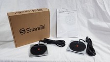 NEW SHORETEL SM-1 Pair of 2x Wired Satellite Microphones with MicroUSB Connect