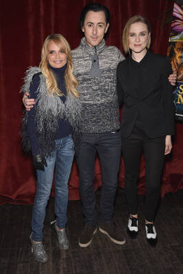 Kristin Chenoweth Alan Cumming Evan Rachel Wood at The New York Sp - Old Photo 1