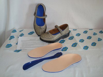 Dr Comfort Paradise Shoes Size 6 Pewter Mary Jane | eBay