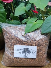Coconut Husk dry chips 100 Natural Clean Organic Fiber Coco Coir Anthurium