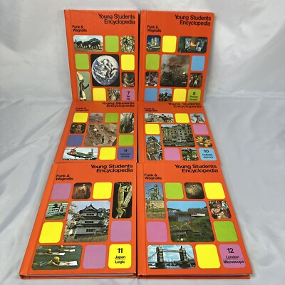 1972-73 YOUNG STUDENTS ENCYCLOPEDIA COMPLETE SET 1-20 HARDCOVER
