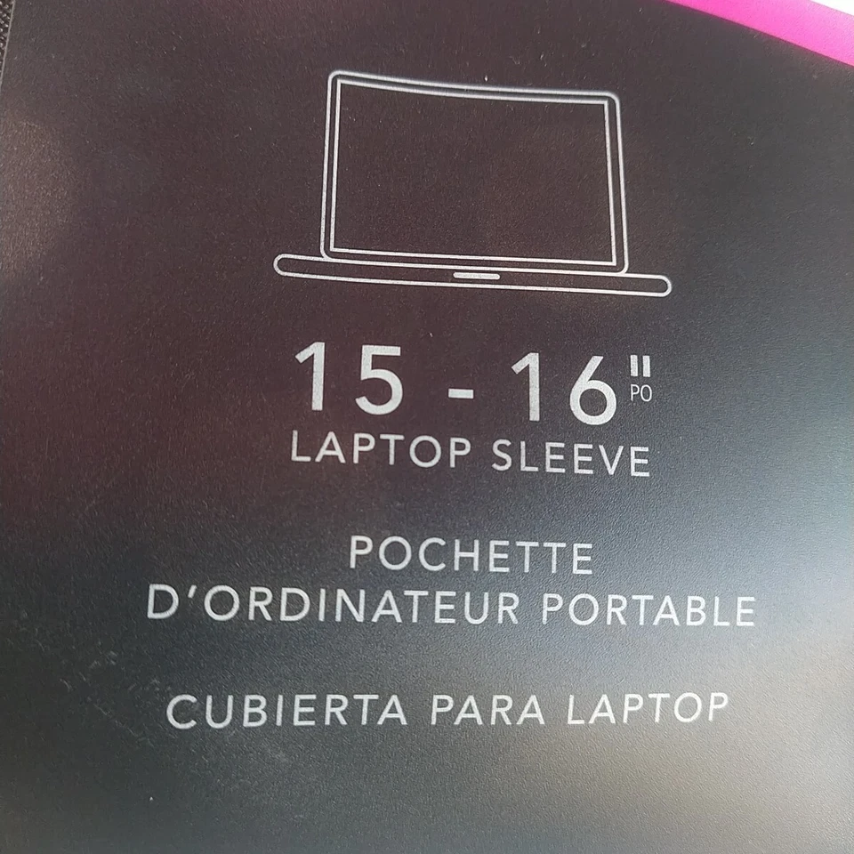 Funda para portátil Studio C Macbook Pro Air hasta 16" Poka Dot negra/como nueva/blanca Foto 2 de 4