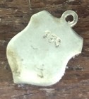 VINTAGE LIEBENZELL 830 SILVER ENAMEL SHIELD BRACELET CHARM — photo 9