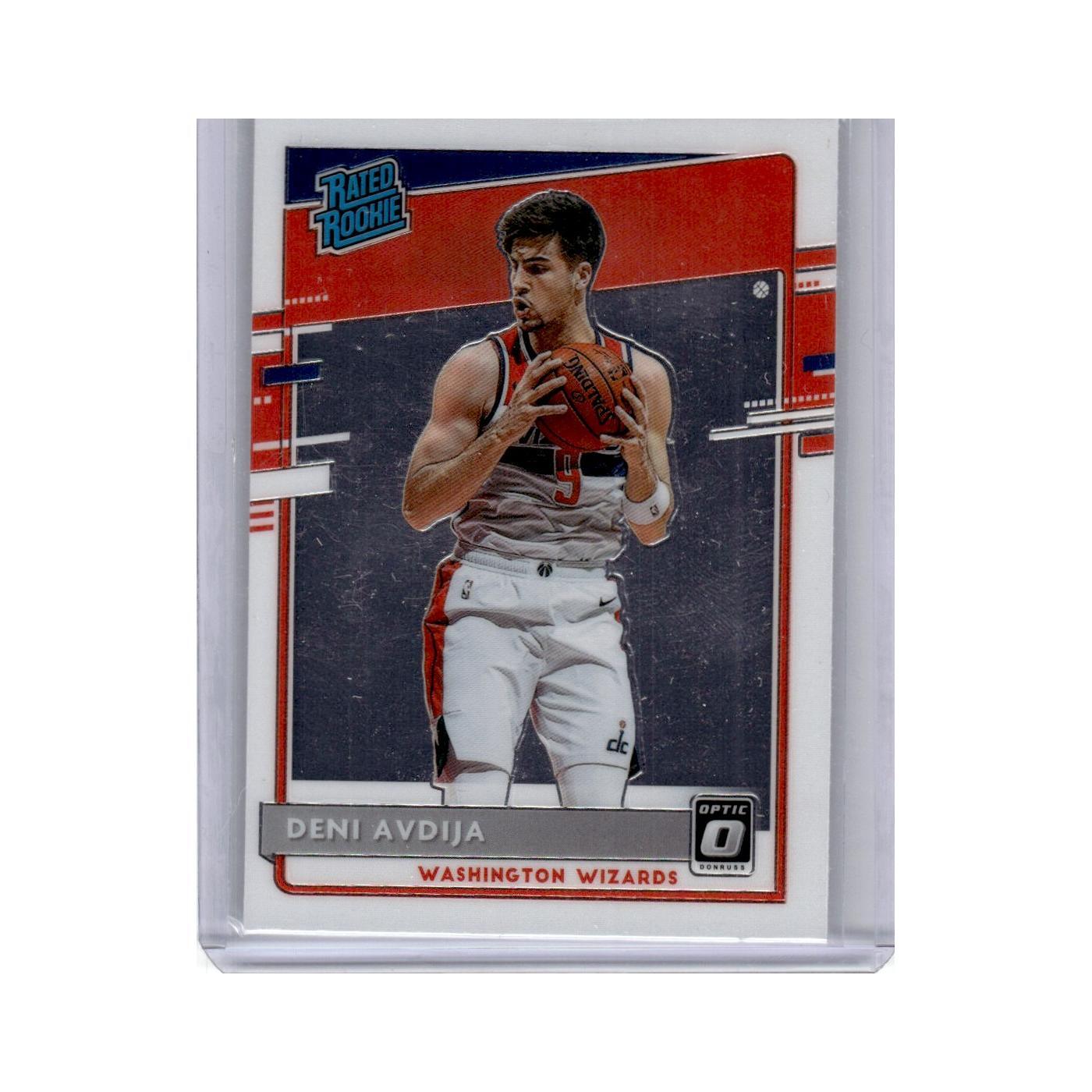 Deni Avdija 2020 Donruss Optic Rated Rookie #159 Washington Wizards NM