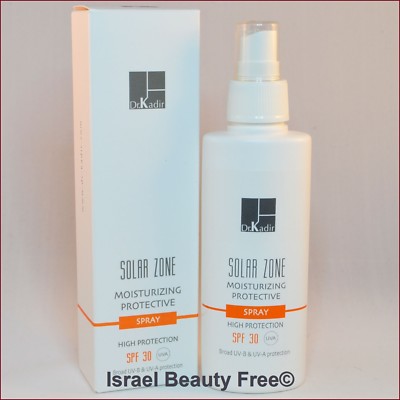 Dr. Kadir Solar Zone Moisturizing Protective Spray SPF30 125ml