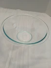 Pyrex Clear Glass Mixing Bowl 2.5 Quart #325 blue tint