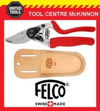 FELCO 7 ERGONOMIC SWISS MADE PRUNING SHEAR / SECATEURS + LEATHER HOLSTER