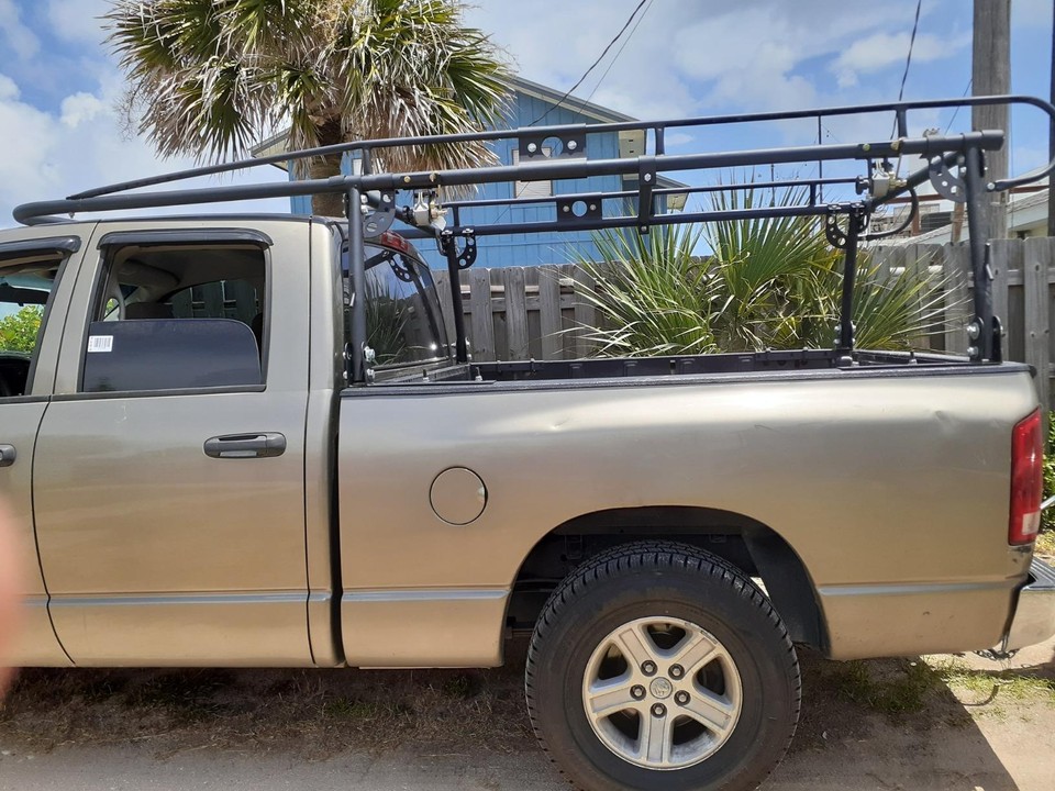 For Toyota Tundra Adjustable Bed Contractors Roof Rack Ladder Kayak ...