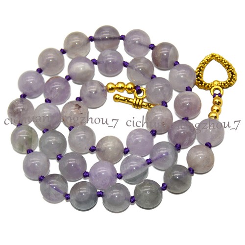 Natural 6/8/10/12/14mm Round Multicolor Gemstone Beaded Jewelry Necklace 18'' - Picture 125 of 221