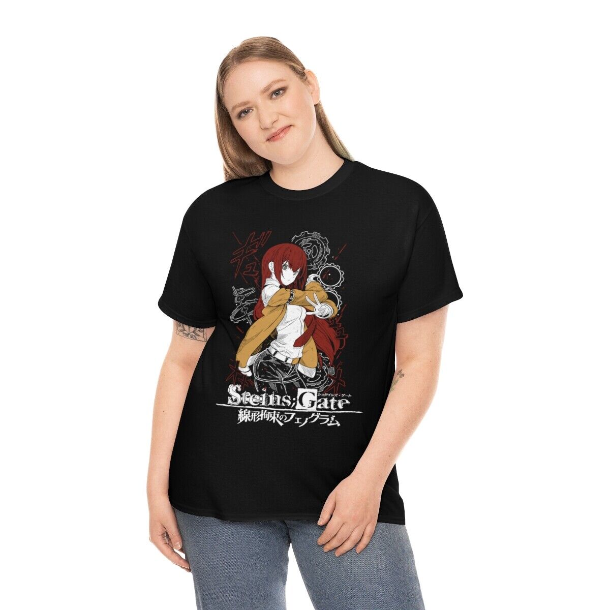 Camiseta Camisa Steins;gate Série Anime Kurisu