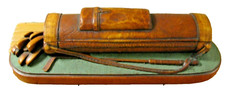 DeskTop Pen Holder with Lid Golf Club Bag Resin 2001 Horizontal By Ensco  DCL