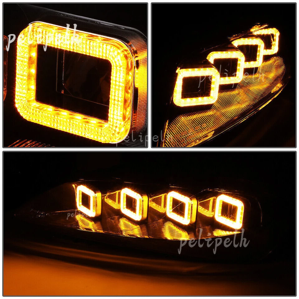 PARA 2003-2005 MAZDA 6 LED DRL FAROS INTERMITENTES SECUENCIALES [ESTILO BUGATTI] Foto 4 de 4