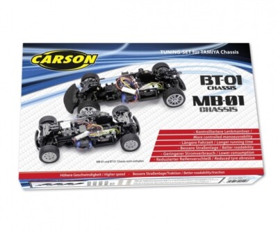 Tuningsatz für Tamiya Chassis MB-01/BT-01 von Carson 500908235