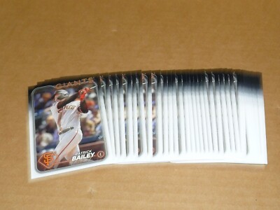 2024 Topps BASE LOT OF 31 CARDS PATRICK BAILEY GIANTS #346