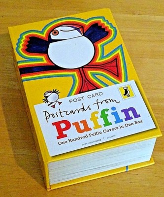 PUFFIN POSTKARTENKARTON ~ NEU & UNBENUTZT ~ LEERKARTON ZUR AUFBEWAHRUNG - NEU