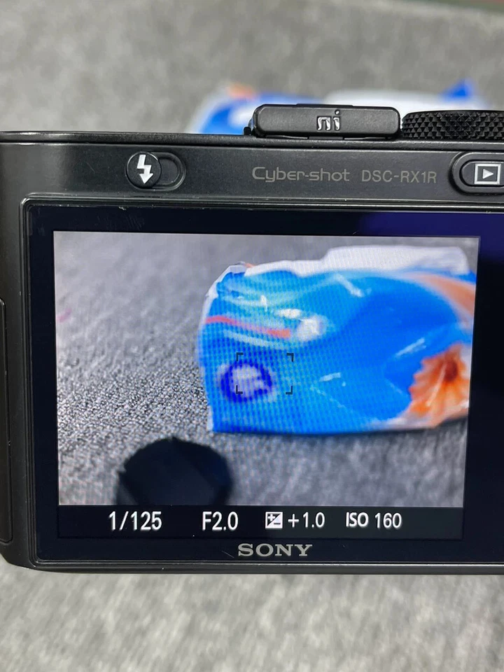 索尼Cyber-shot DSC-RX1R 全火焰数码相机 黑色 英文-95%new — 第 3/4 张图片