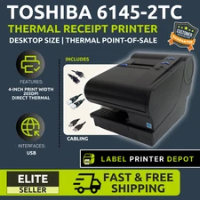✅Toshiba 6145-2TC Thermal Receipt Printer for Point of Sale Registers!🔥⭐