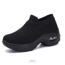 Orthopedic Slip-On Walking Shoes Arch Support Air Cushion Heel Non-Slip