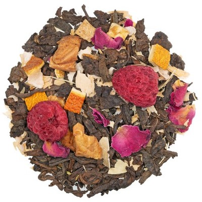 100g Schwarztee aromatisiert Raspberry Ripple - mit Himbeer-Sahne-Geschmack