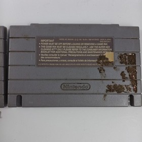 SNES Jurassic Park Part 2 (Super NES) Video Game - Authentic - Tested Working