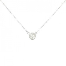 Authentic PT900/PT850 Solitaire Diamond Necklace 0.20CT 260-007-992-9554