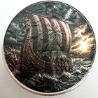 Viking Ship - Limited Edition American Silver Eagle 1oz .999 Silver Dollar Coin